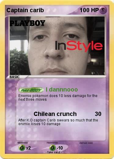 Pokemon Captain carib