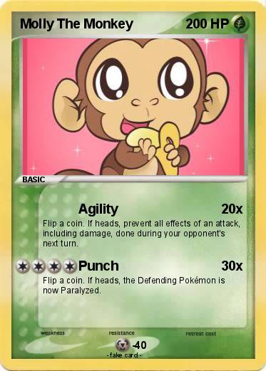 Pokemon Molly The Monkey