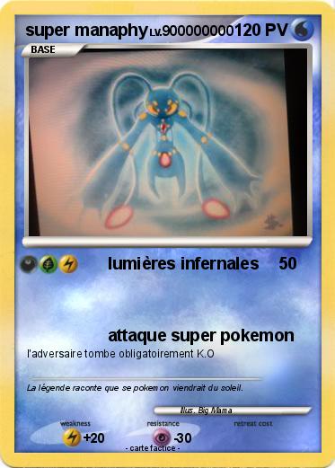 Pokemon super manaphy
