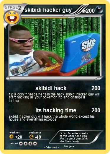 Pokemon skibidi hacker guy