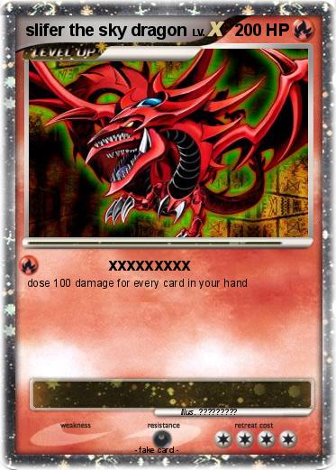 Pokemon slifer the sky dragon