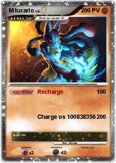 Pokemon M lucario