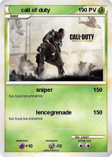 Pokemon call of duty