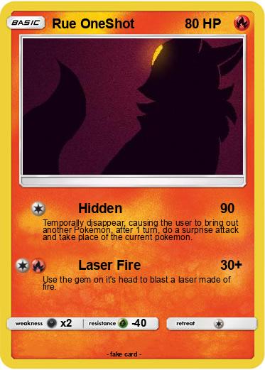 Pokemon Rue OneShot