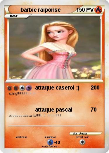 Pokemon barbie raiponse