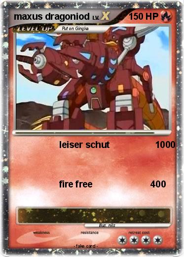 Pokemon maxus dragoniod