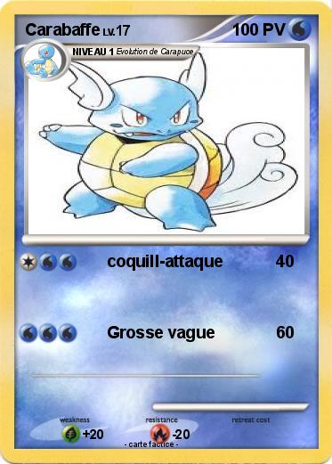 Pokemon Carabaffe