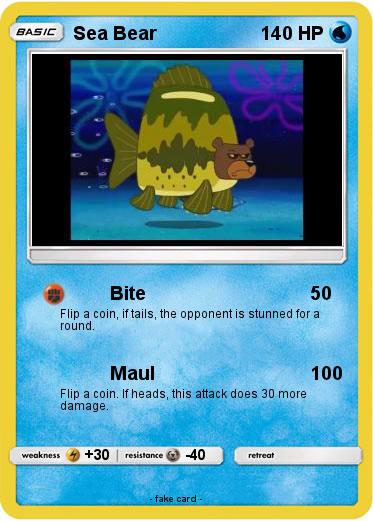 Pokemon Sea Bear