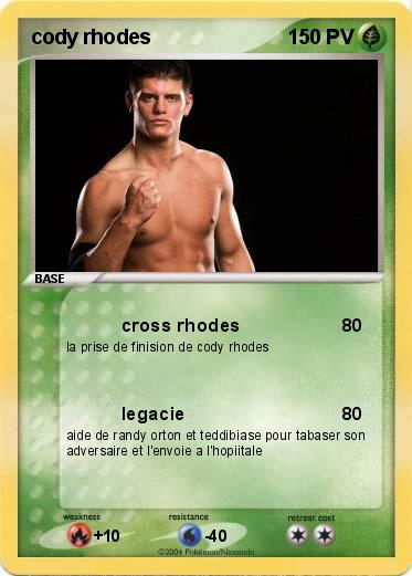 Pokemon cody rhodes