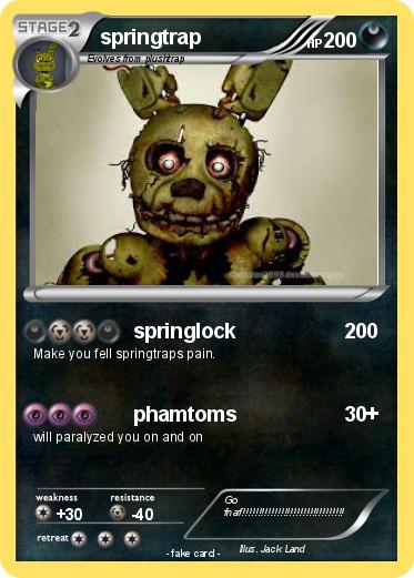 Pokemon springtrap