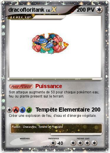 Pokemon dracofloritank