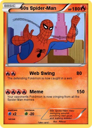 Pokemon 60s Spider-Man