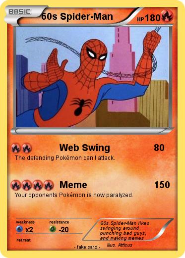 Pokemon 60s Spider-Man