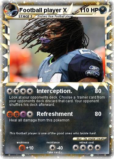 Pokemon Football player X