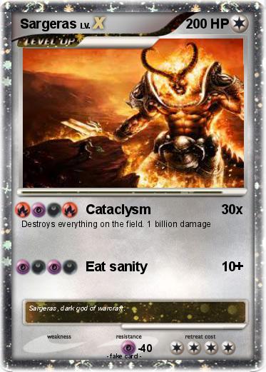 Pokemon Sargeras
