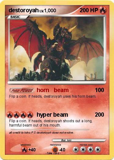 Pokemon destoroyah