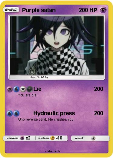 Pokemon Purple satan