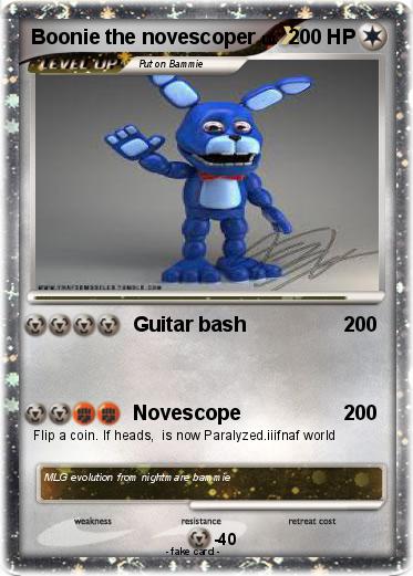 Pokemon Boonie the novescoper