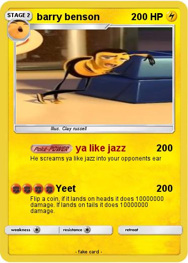 Pokemon barry benson