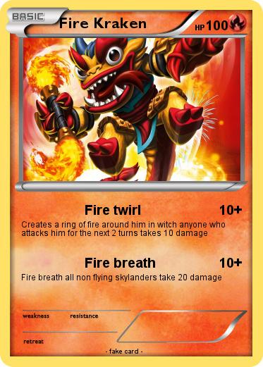 Pokemon Fire Kraken