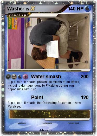 Pokemon Washer