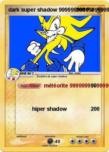 Pokemon dark super shadow 99999999999999999999999999