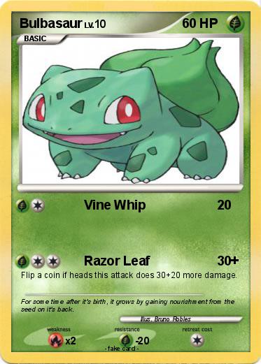 Pokemon Bulbasaur