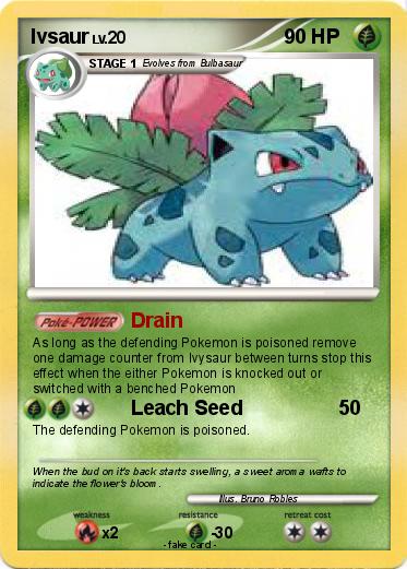 Pokemon Ivsaur