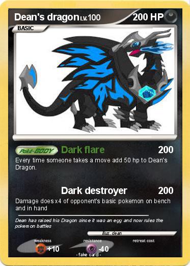 Pokemon Dean's dragon