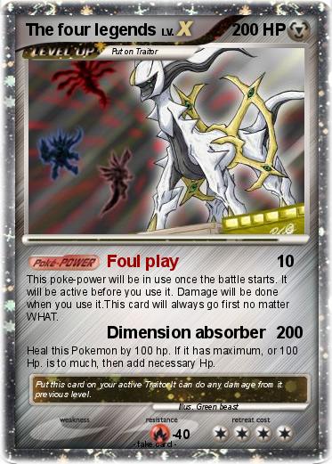 Pokemon The four legends