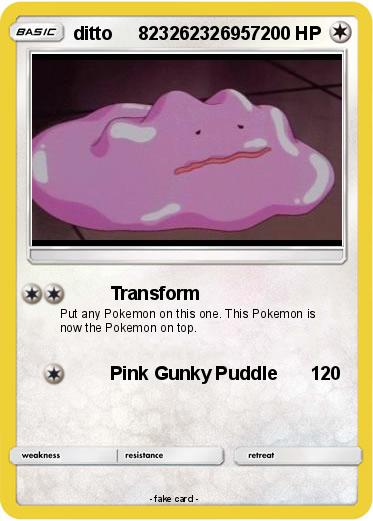 Pokemon ditto     823262326957