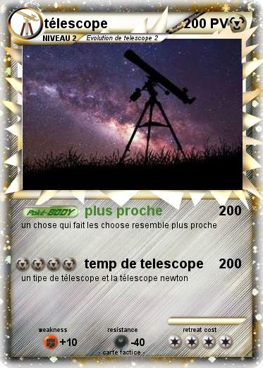 Pokemon télescope