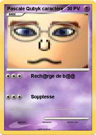 Pokemon Pascale Qubyk caractère