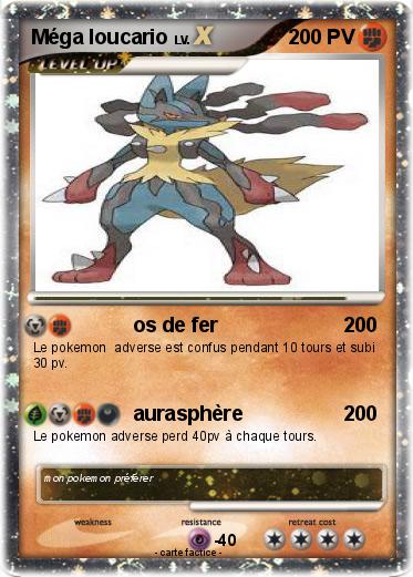 Pokemon Méga loucario