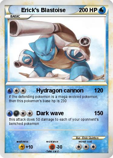 Pokemon Erick's Blastoise