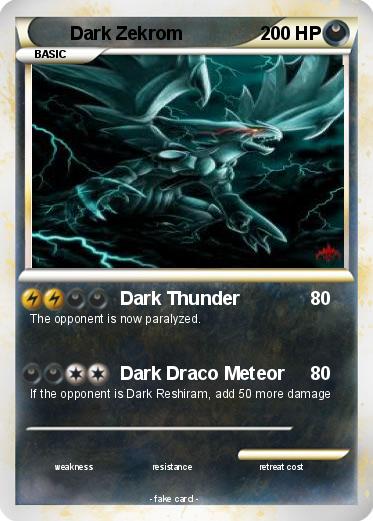 Pokemon Dark Zekrom
