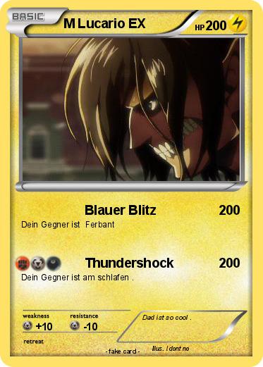 Pokemon M Lucario EX