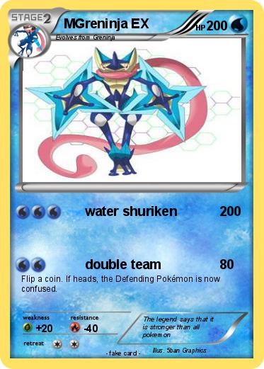 Pokemon MGreninja EX