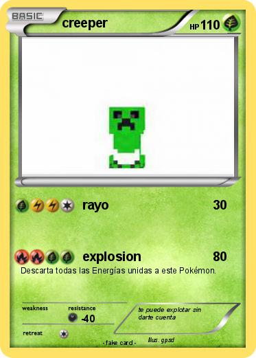Pokemon creeper