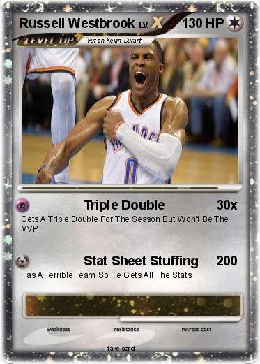 Pokemon Russell Westbrook
