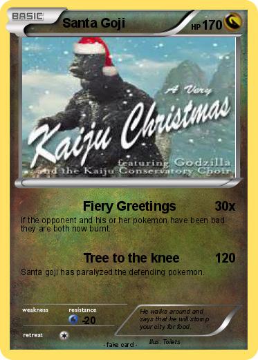 Pokemon Santa Goji