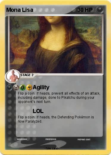 Pokemon Mona Lisa