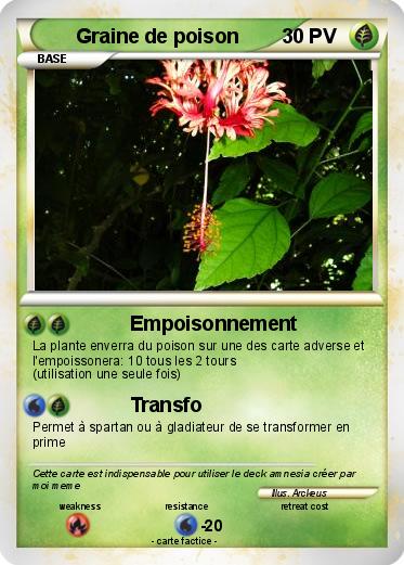 Pokemon Graine de poison