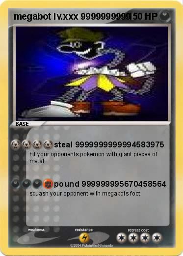 Pokemon megabot lv.xxx 9999999999