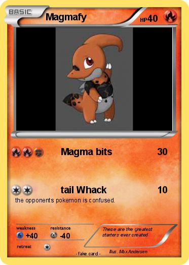 Pokemon Magmafy