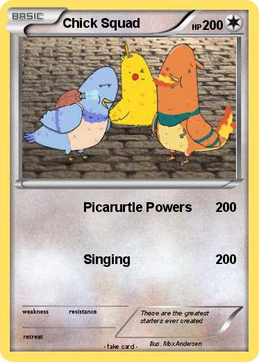 Pokemon Chick Squad