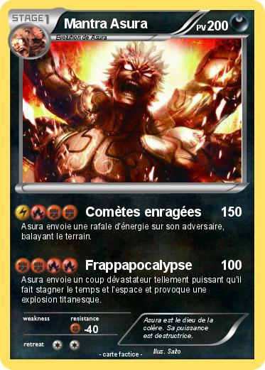 Pokemon Mantra Asura