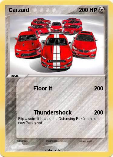 Pokemon Carzard