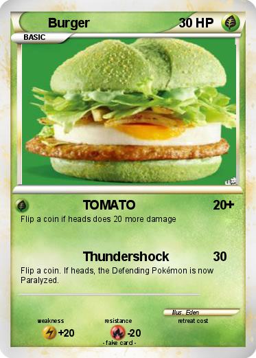 Pokemon Burger