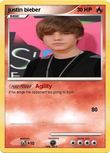 Pokemon justin bieber